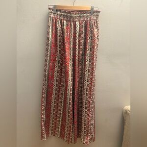 Cupshe Women’s Medium Wide Leg Tribal Print Pants